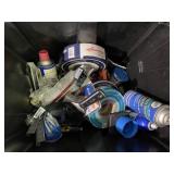 TAPE AND ASSORTED TOOLS