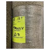 217sqft 12X18 TAWNY CARPET