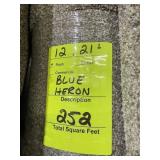 252sqft 12X21 BLUE HERON CARPET