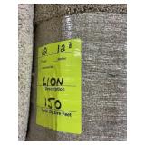 150sqft 12X12 LION CARPET