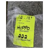 222sqft 12X18 HIPPO CARPET