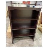 BLACK CHERRY 3 SHELF BOOK CASE