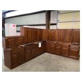 GRAND RESERVE CHERRY 16pc CABINET SET WITH 36"