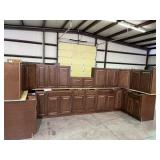 CHARLESTON TRADITIONAL COGNAC 16pc CABINET SET