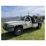 1995 DODGE RAM 3500 DUMP BED TRUCK
