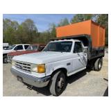 1990 FORD F-350 DUMP TRUCK