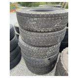 6- 225/70/19.5 USED TIRES