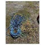 EXT CORDS AND AIR HOSES