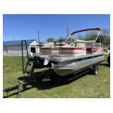 2011 BASS BUGGY 18 PONTOON BOAT