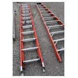 FIBERGLASS EXTENSION LADDER