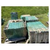 6 PALLETS OF WHITE BRICK
