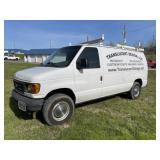 2004 FORD E-250 VAN, GAS, AUTO, 2WD, 2DR WITH