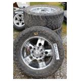 CHEVY WHEELS AND TIRES (8X6.5)