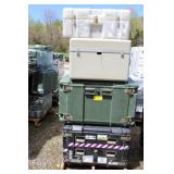 PALLET OF ASST CRATES