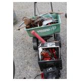 ASST. ITEMS: SEEDER, SCREW DRIVERS, JUMP BOX,