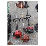 3PCS - WEEDEATERS - CONDITION UNKNOWN