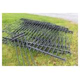 ASST. BLACK FENCING 8PCS OF 6