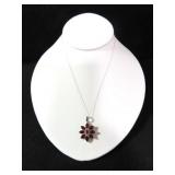 3.88 CT. RUBY ESTATE NECKLACE