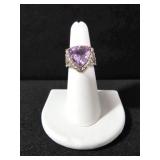 12.25 CT. SMOKEY TOPAZ AND PINK SAPPHIRE ESTATE