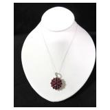6.22 CT. RUBY ESTATE NECKLACE