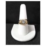 1.28 CT. SOLITAIRE ROUND BRILLIANT DIAMOND RING -