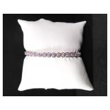 PINK SAPPHIRE ESTATE BRACLET