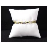 SAPPHIRE AND DIAMOND BRACELET