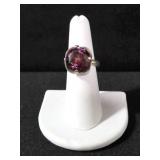 4 CT. GRAPE AMETHYST ESTATE RING