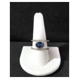 DESIGNER TANZANITE ESTATE RING