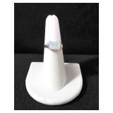 LAB CREATED OPAL EVENING RING