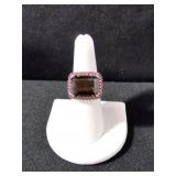 SPECIAL CUT 5 CT. AMETHYST ESTATE RING
