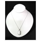 WHITE JADE ESTATE NECKLACE