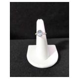 AQUAMARINE ESTATE RING