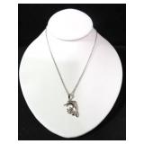 DOLPHIN KIAMOND NECKLACE