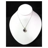 HEART CUT AMETHYST EVENING NECKLACE