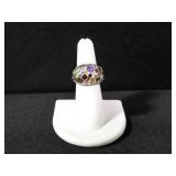 DESIGNER GEMSTONE ESTATE RING