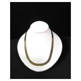 HERRINGBONE DINNER NECKLACE