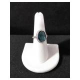 OVAL CUT 4.56 CT. RUSSIAN SAPPHIRE ESTATE RING