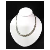 LATTICE HERRINGBONE ESTATE NECKLACE