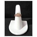 1.25 CT. TOTAL WEIGHT LEO DIAMOND WEDDING SET -