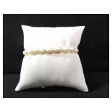 CULTURED PEARL SINGLE STRAND BRACELET