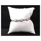 LAB CREATED OPAL BANGLE BRACELET