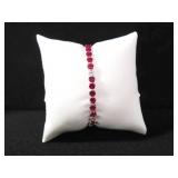 CUSTOM 7.12 CT. LAB CREATED PINK TOPAZ HEART