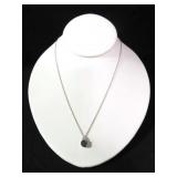 ROUND CUT MYSTIC TOPAZ SOLITAIRE NECKLACE