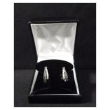 BLACK AND WHITE DIAMOND EARRINGS