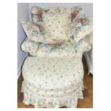 MICHAEL THOMAS WING BACK ARM CHAIR WITH