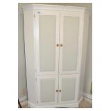 CONTEMPORARY PAINTED CORNER CABINET - 2 DOORS
