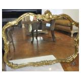 GOLD FRAMED WALL MIRROR