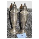 DUCHIN STERLING SILVER SALT & PEPPER SHAKERS
