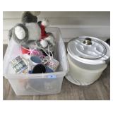 GROUPING: COFFEE CUPS, STUFFED KITTY, CHEESE